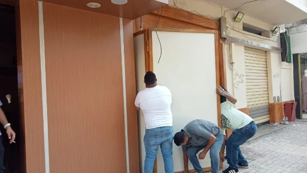 حملة لرفع الإشغالات والتعديات في محرم بك