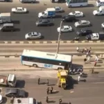تفاصيل حادث الخصوص لشركة الأتوبيس الترددي