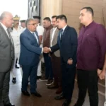 تهنئة محافظ الدقهلية لمدير الأمن الجديد