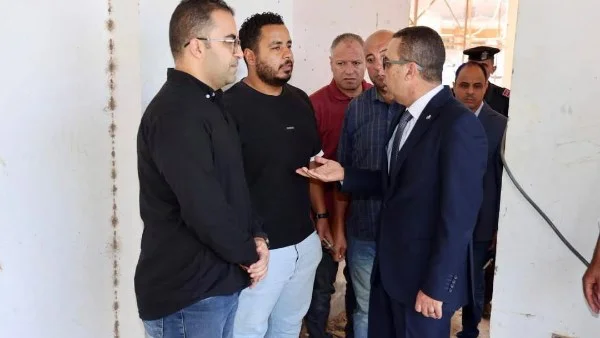محافظ المنوفية يتفقد مكتبة مصر العامة بكفر المصيلحة