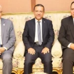 تهنئة لمحافظ المنوفية لمدير أمن المنوفية الجديد