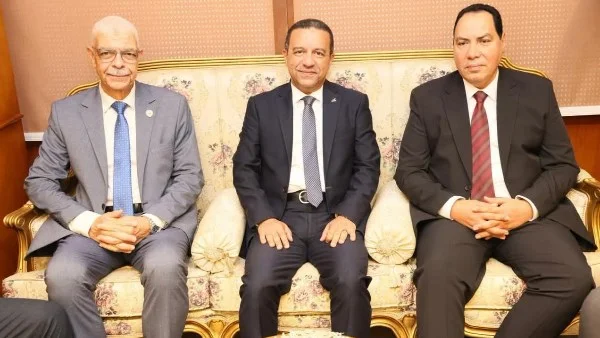 تهنئة لمحافظ المنوفية لمدير أمن المنوفية الجديد