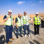 الخطيب يتابع أعمال الخرسانة في استاد الأهلي الجديد