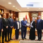 زيارة تهنئة لرئيسة هيئة النيابة الإدارية