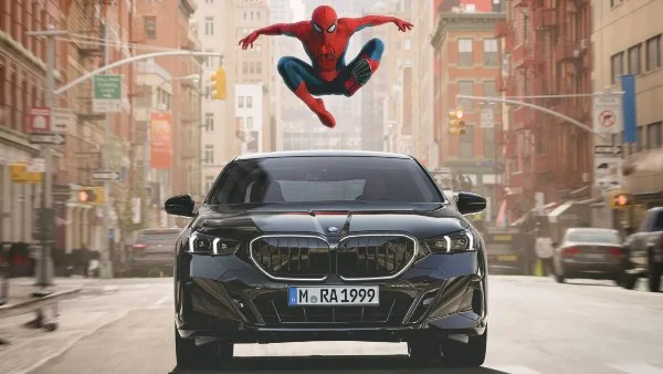 ظهور BMW في فيلم سبايدرمان الجديد