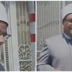انفعال تامر أمين بسبب سخرية مشجع يرتدي الزي الأزهري