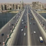 غلق محور 90 الشمالي وتحويلات مرورية بسبب هبوط أرضي