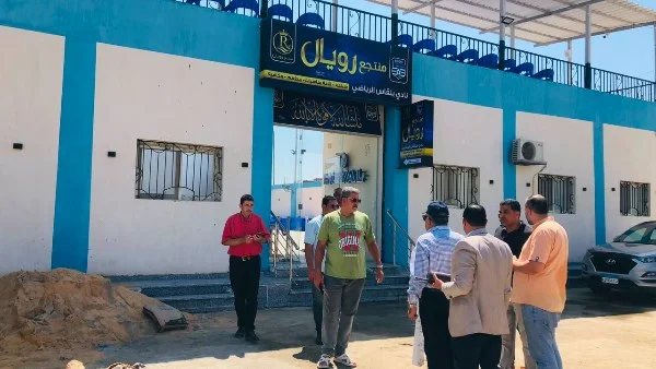 زيارة محافظ الدقهلية لنادي بلقاس الرياضي