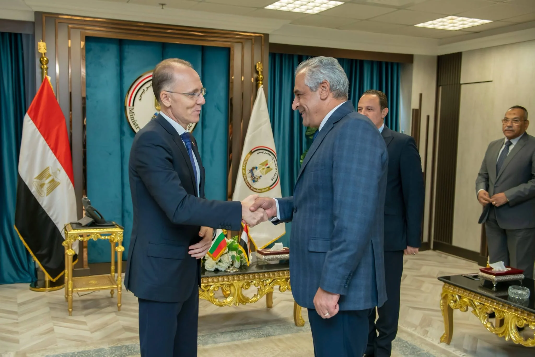 تعزيز التعاون المصري البلغاري في مجال الإنتاج الحربي