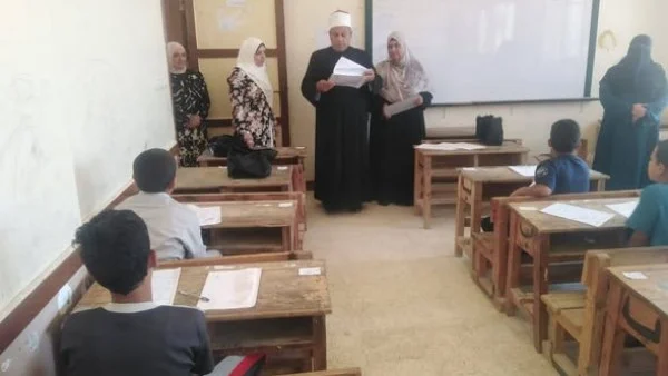 تفقد امتحانات الدور الثاني في الأزهر مطروح