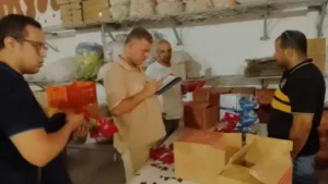 ضبط مصنع غير مرخص لحلوى المولد بالقليوبية