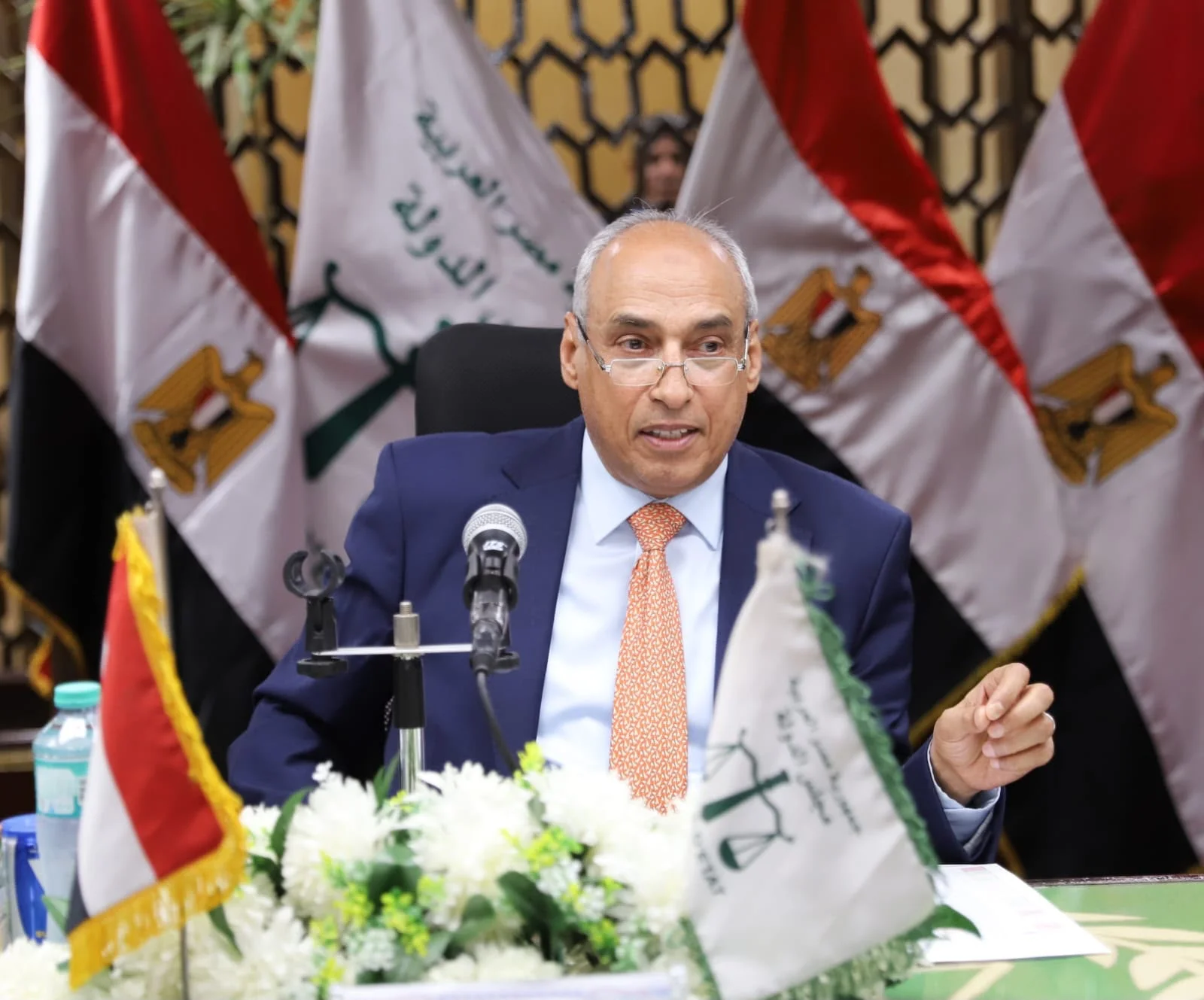 اجتماع مجلس الدولة لرفع كفاءة المنظومة القضائية