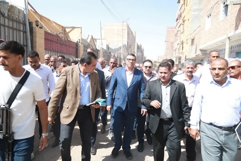 تطوير الخدمات والمرافق في فرشوط