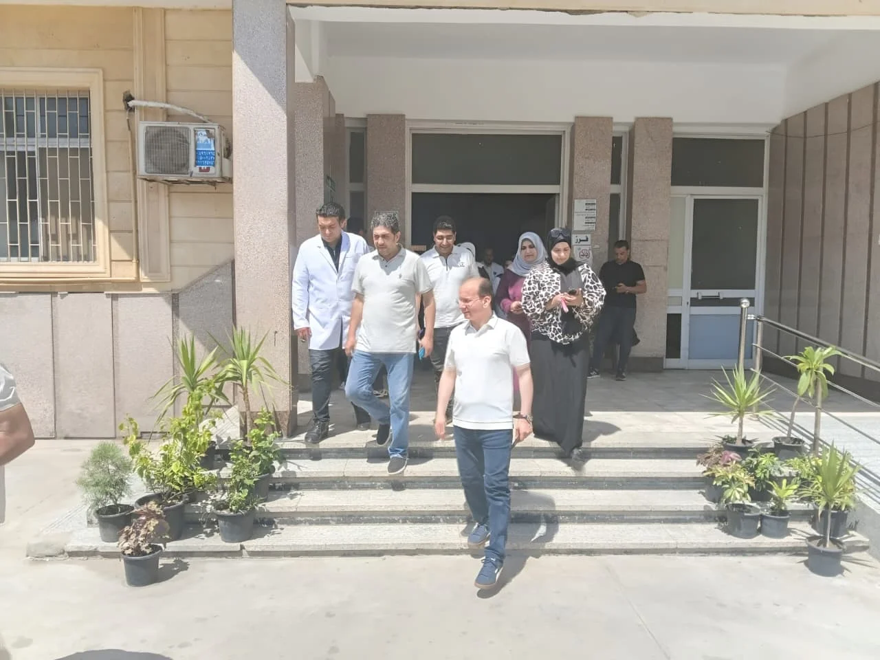 وكيل صحة الدقهلية يتفقد مستشفيات ميت غمر الجديدة