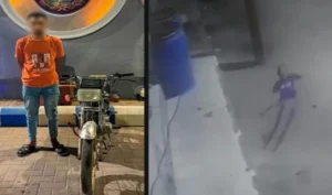 ضبط سائق دراجة نارية صدم طفلًا في سوهاج