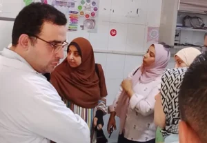 متابعة ميدانية بمستشفى شربين ضمن حملة "100 يوم صحة"