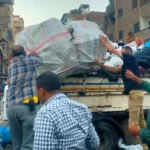حملة مكثفة بالهرم لضبط المخلفات وإزالة الفريزة