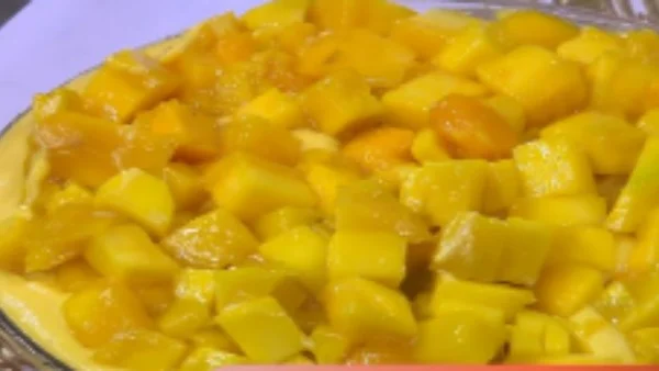 طريقة عمل بسبوسة المانجو في البيت