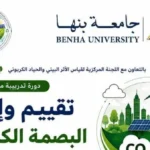 جامعة بنها تطلق دورة لإدارة البصمة الكربونية