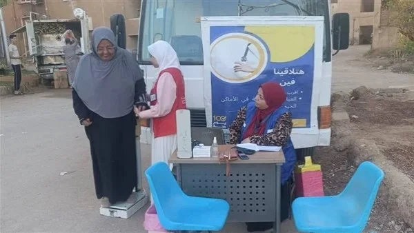 انطلاق حملة "100 يوم صحة" في الوادي الجديد