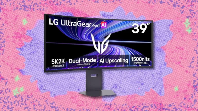 تخفيضات على شاشة LG 5K2K OLED المنحنية للألعاب