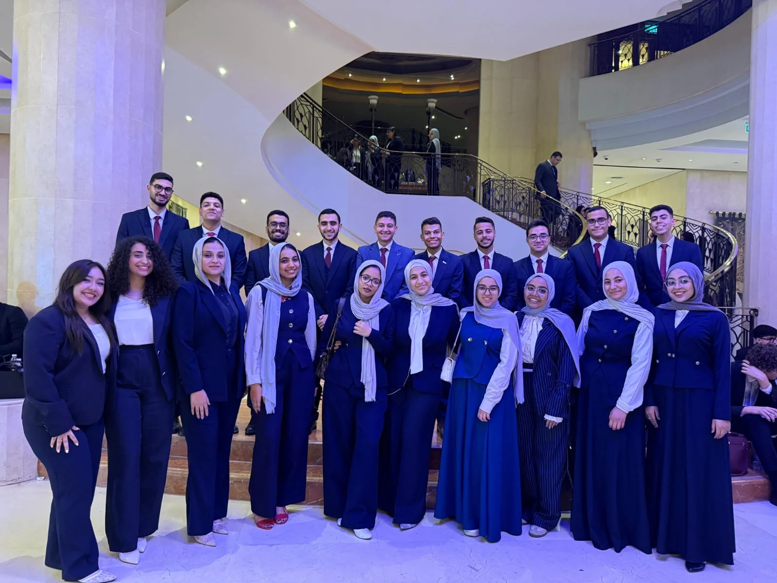 إنجاز فريق Enactus بجامعة سوهاج في المسابقة القومية