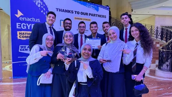Enactus سوهاج يتصدر مسابقات الابتكار وتمكين المرأة