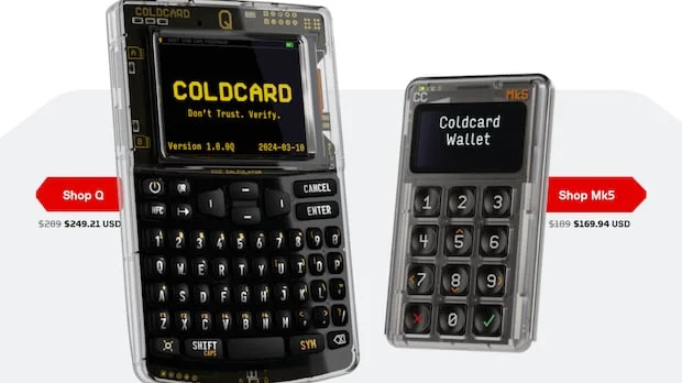 اختراق Coldcard يسحب أكثر من 100 مليون دولار من البيتكوين