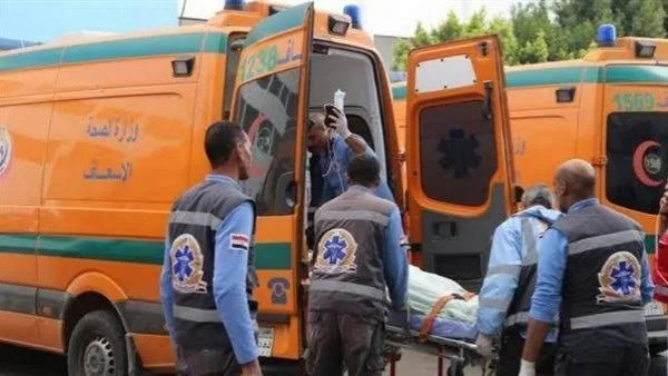 انقلاب ميكروباص بالصحراوي الغربي يُصيب 17 شخصاً
