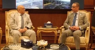 تهنئة محافظ الجيزة لمساعد وزير الداخلية الجديد