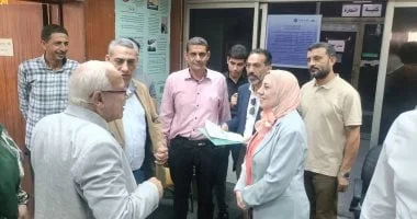 تفقد معامل التنسيق الإلكتروني بجامعة بنها