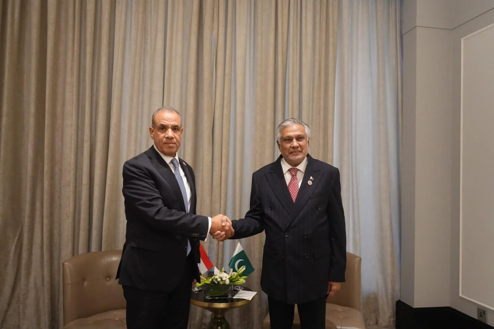 وزير الخارجية يلتقي نظيره الباكستاني في عمّان