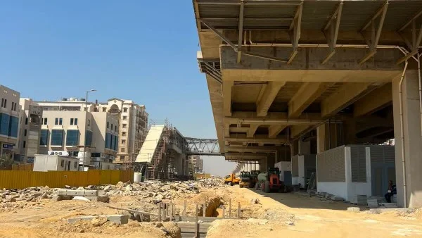 تطوير المحور المركزي بمدينة 6 أكتوبر
