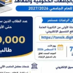 إقبال كبير على تسجيل رغبات تنسيق الجامعات