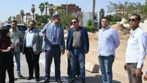 تعزيز التنمية العمرانية في العاشر من رمضان