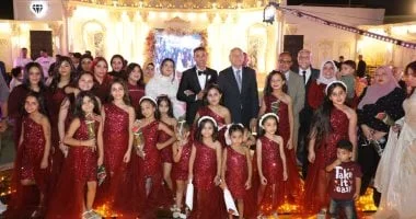 زفاف عروس من دار الأيتام بالمقطم بحضور محافظ القاهرة